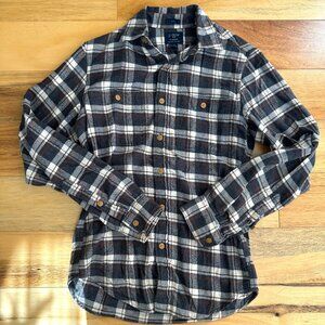J.Crew Mens Flannel Button Up Shirt XS